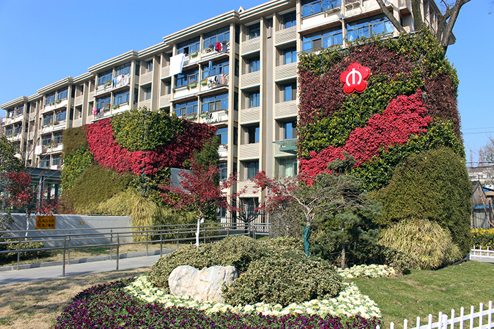 建筑外墙仿真植物墙