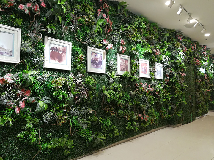 室内仿真植物墙