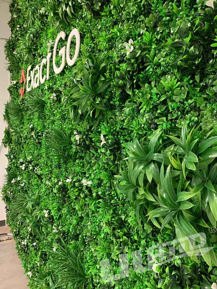 仿真植物墙效果图