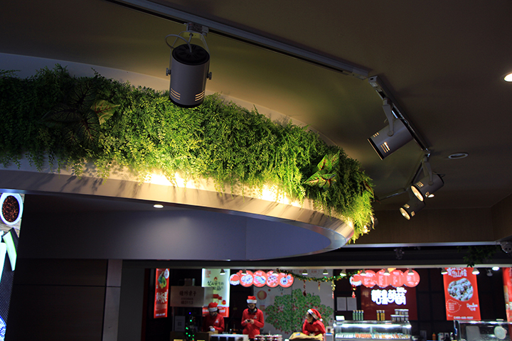 仿真植物吊顶