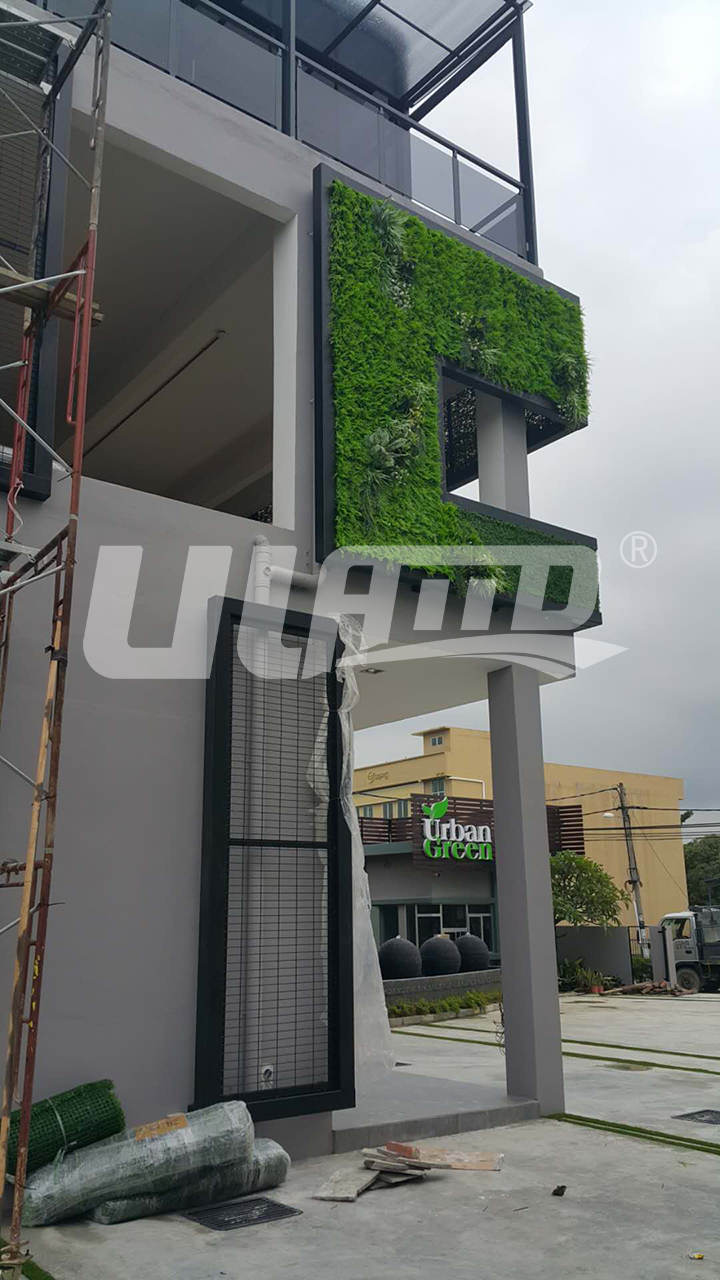 仿真植物墙效果图