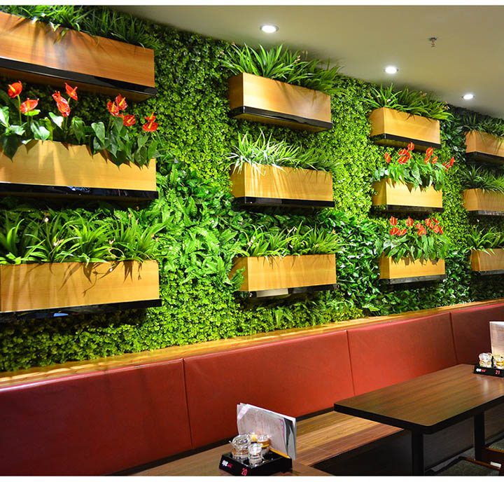 饭店仿真植物植物墙