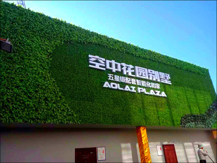 外墙假植物装饰
