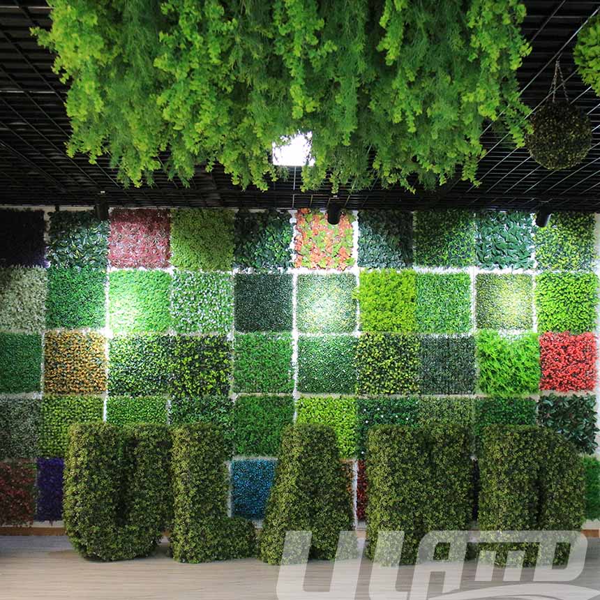 吊顶仿真植物及仿真植物字母