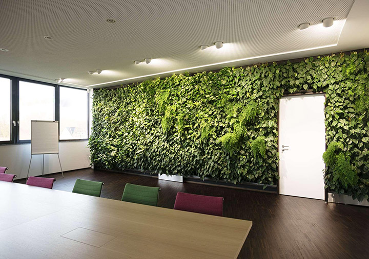 办公室立体植物墙