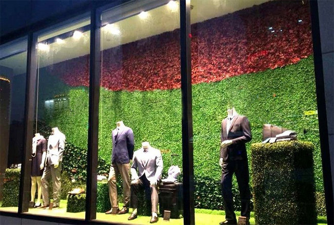 室内橱窗仿真植物装饰