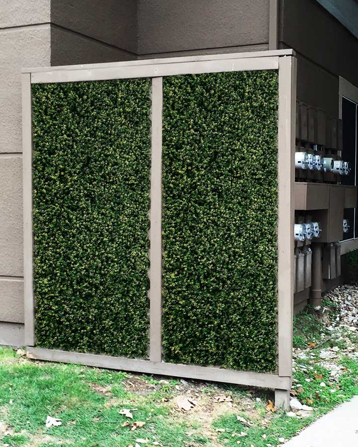 仿真植物墙遮挡