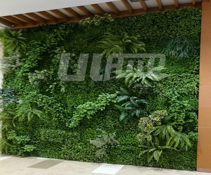 仿真绿植装饰墙