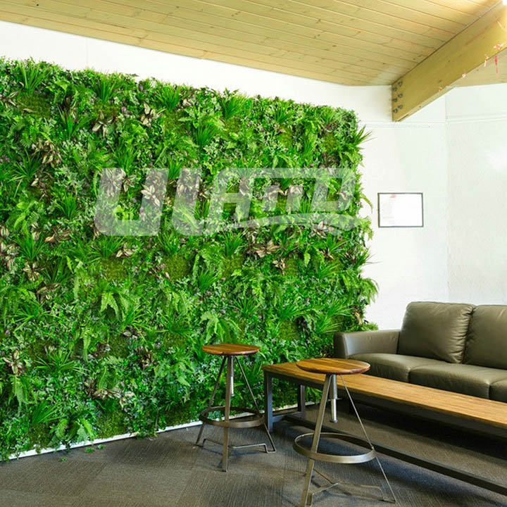 室内仿真绿植装饰墙