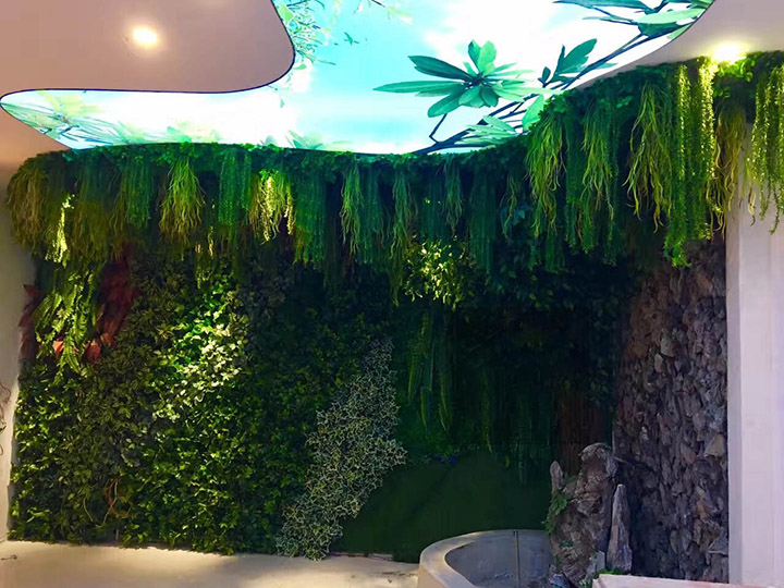 仿真植物造型墙