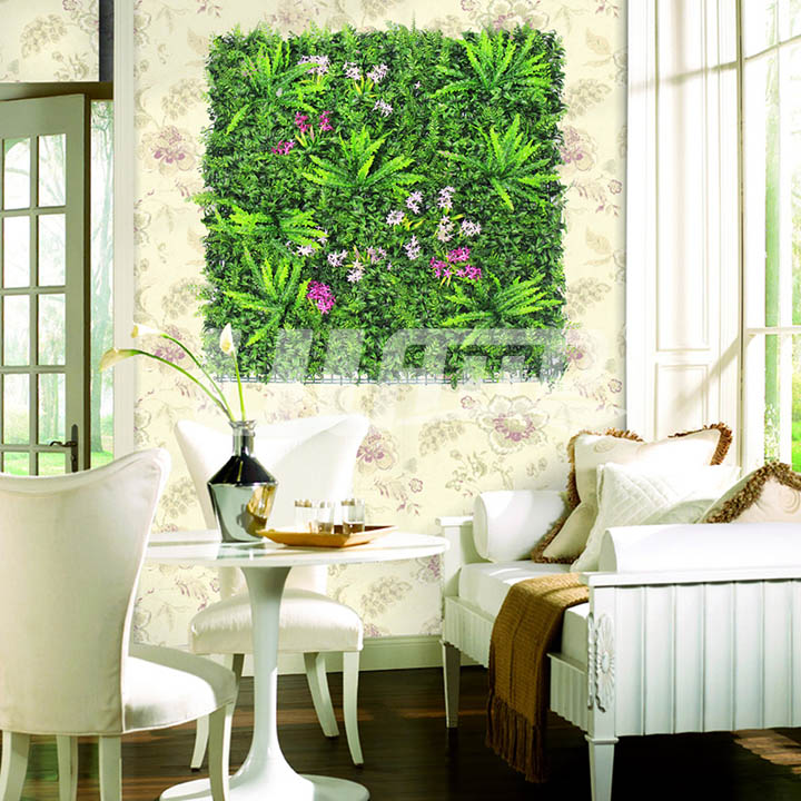 客厅壁挂仿真植物装饰