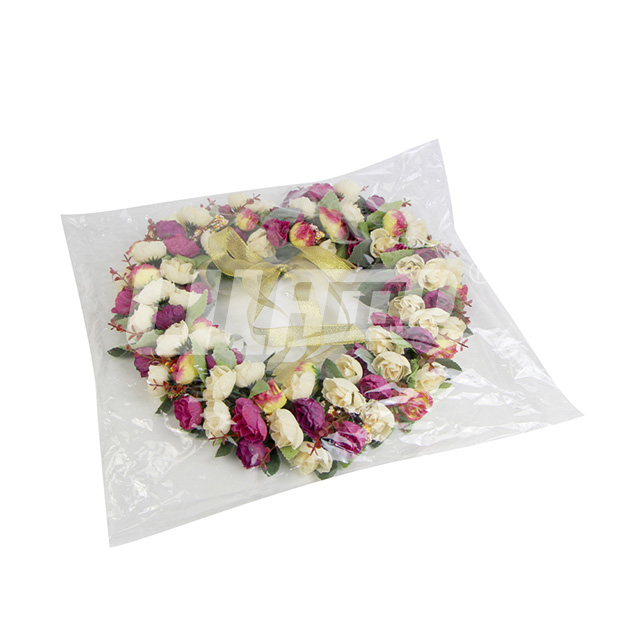 仿真花环HH006PE袋包装