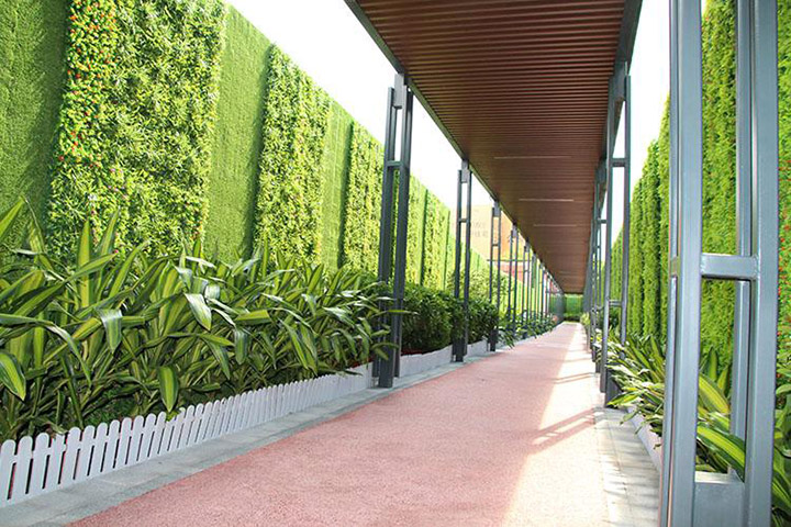 高品质人造植物墙