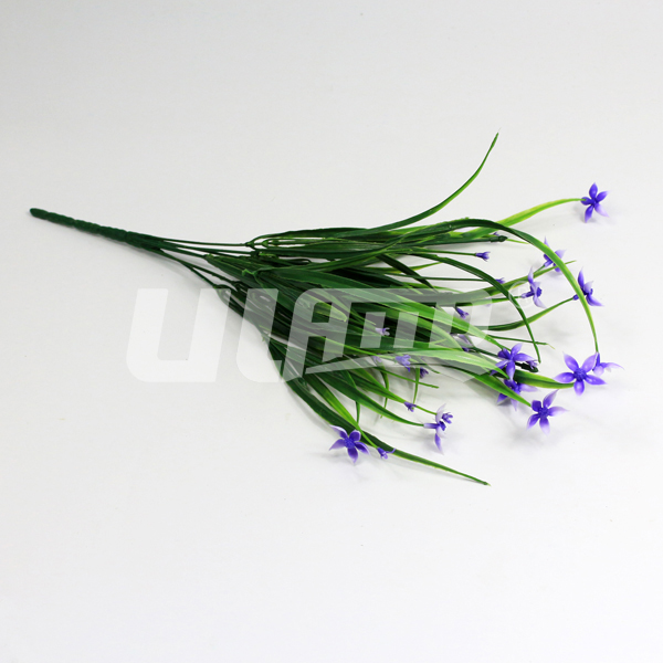仿真植物尖角紫兰花